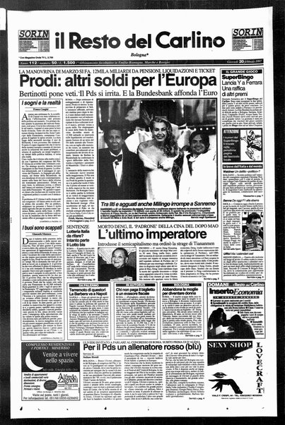 Il Resto del Carlino : giornale dell'Emilia